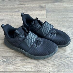 Nike Black Athletic Sneakers with Strap